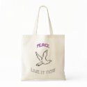 *Peace* Live It Now! bags