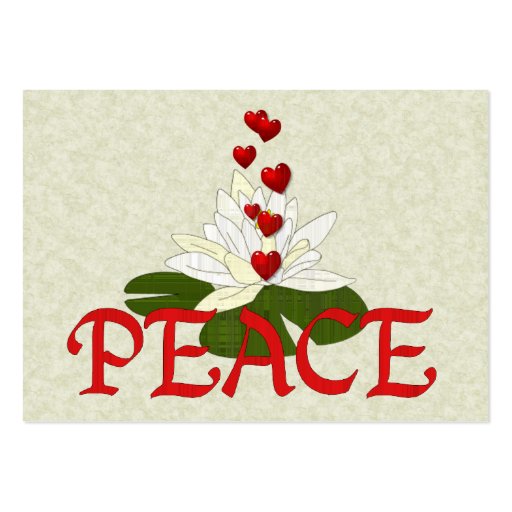 Peace Lotus Business Card