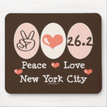 Peace Love  26.2 Mousepad