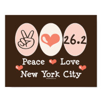 Peace Love  26.2 Poster posters