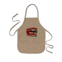 PEACE LOVE ADOPT A Shelter Dog Apron
