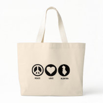 Peace Love Albania bags