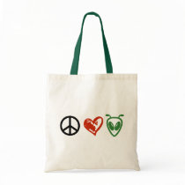 Peace Love Aliens Bags