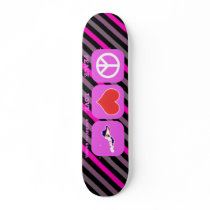 Peace Love American Samoa skateboards