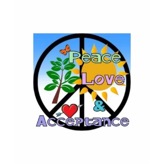 Peace, Love, and Acceptance shirt