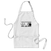 Peace Love and Bowling Aprons