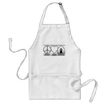 Peace Love and Camping aprons by klclewis Peace Love and Camping aprons
