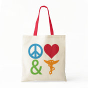 Peace, Love and Chiropractic Bags
