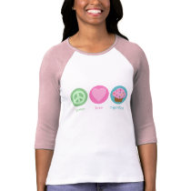 Peace Love and Cupcakes T-Shirt