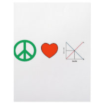 Peace Love and Economics letterhead