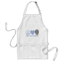 Peace Love and Elephants aprons