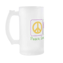 Peace, Love and Fat Tuesday mugs by PeaceLoveAnd Peace, Love and Fat Tuesday mugs