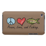 Peace, Love, and Fishing! Barely There Ipod Covers