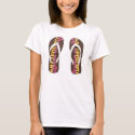 PEACE LOVE AND FLIP FLOPS shirt by summerstuff PEACE LOVE AND FLIP FLOPS shirt
