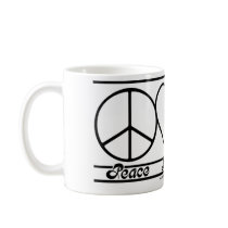 Peace Love and Gators Coffee Mug