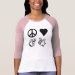 Ladies 3/4 Sleeve Raglan (Fitted)