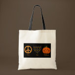 Peace, Love And Halloween Bag bags