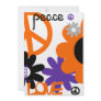 Peace, Love and Halloween -No Text Custom Invitation