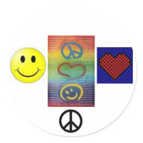peace love and happines sticker by xxjoey1001 peace love and happines sticker