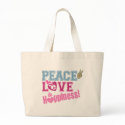 Peace Love and Happiness bags by WorldPeaceSigns Peace Love and Happiness bags