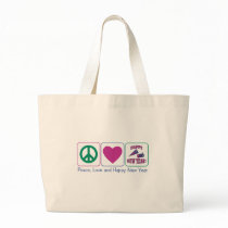 Peace, Love and Happy New Year bags by PeaceLoveAnd Peace, Love and Happy New Year bags