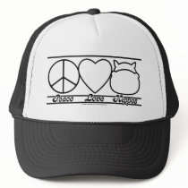 Peace Love and Hippos hats by klclewis Peace Love and Hippos hats
