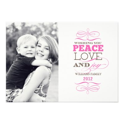 Peace Love and Joy Cards