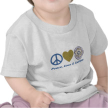 Peace, Love and Latkes Hanukkah Tees and Gifts