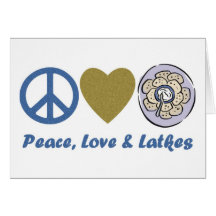 Peace, Love and Latkes Hanukkah Tees and Gifts Greeting Cards