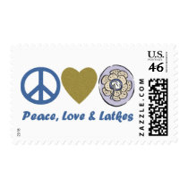 Peace, Love and Latkes Hanukkah Tees and Gifts Postage Stamps