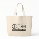 Peace Love and Nursing bags