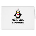 Peace Love and Penguins Cards