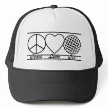 Peace Love and Pie Hats