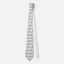 Peace Love and Pie Custom Tie