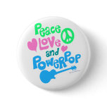 Peace, Love and Powerpop Pins