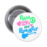 Peace, Love and Powerpop Pins