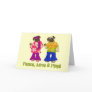 Peace, Love and Pugs Greeting Cards