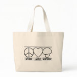 Peace Love and Shrooms bags