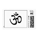 Peace, Love and Yoga postage