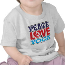 Peace, Love and Yoga Shirt