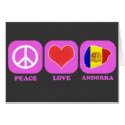 Peace Love Andorra cards by coolcountry Peace Love Andorra cards