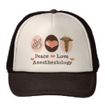 Peace Love Anesthesiology Hat