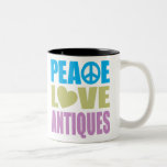 Peace Love Antiques Coffee Mug
