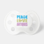 Peace Love Antiques Pacifiers