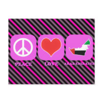 Peace Love Arab Emirates postcards by coolcountry Peace Love Arab Emirates postcards
