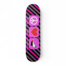 Peace Love Arab Emirates Skate Board Deck