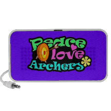 Peace, Love, Archery Mini Speaker