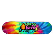 Peace, Love, Archery Skate Decks