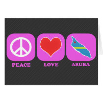 Peace Love Aruba cards by coolcountry Peace Love Aruba cards