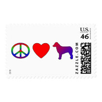 Peace Love Australian Shepherds Postage Stamps